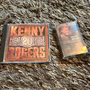Kenny Rogers bundle - CD and cassette tape